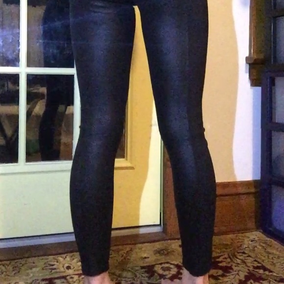 Abercrombie leather leggings - Picture 5 of 7